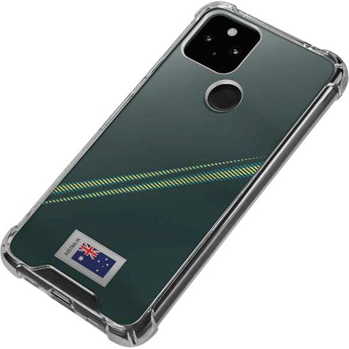 Australia Soccer Flag Google Pixel 5 Clear Case